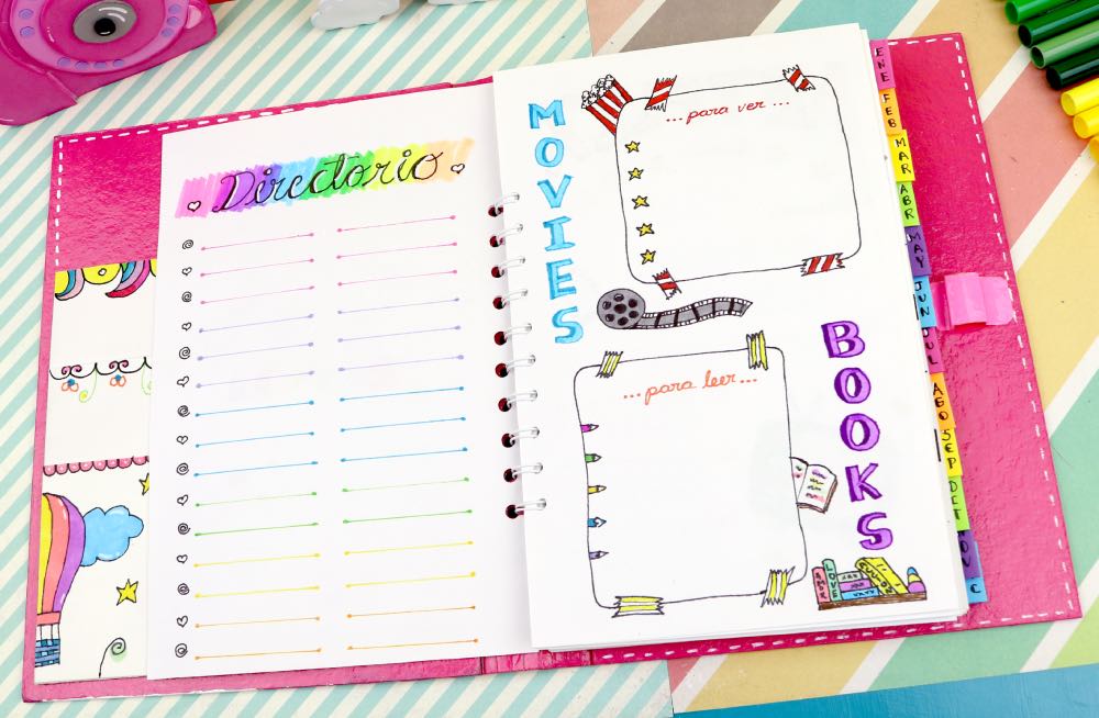 Como hacer【 BULLET JOURNAL 】IDEAS Paso a Paso