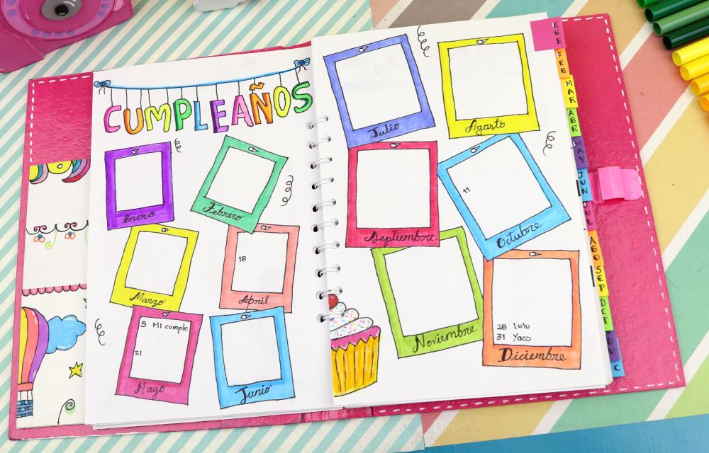 Como hacer【 BULLET JOURNAL 】IDEAS Paso a Paso